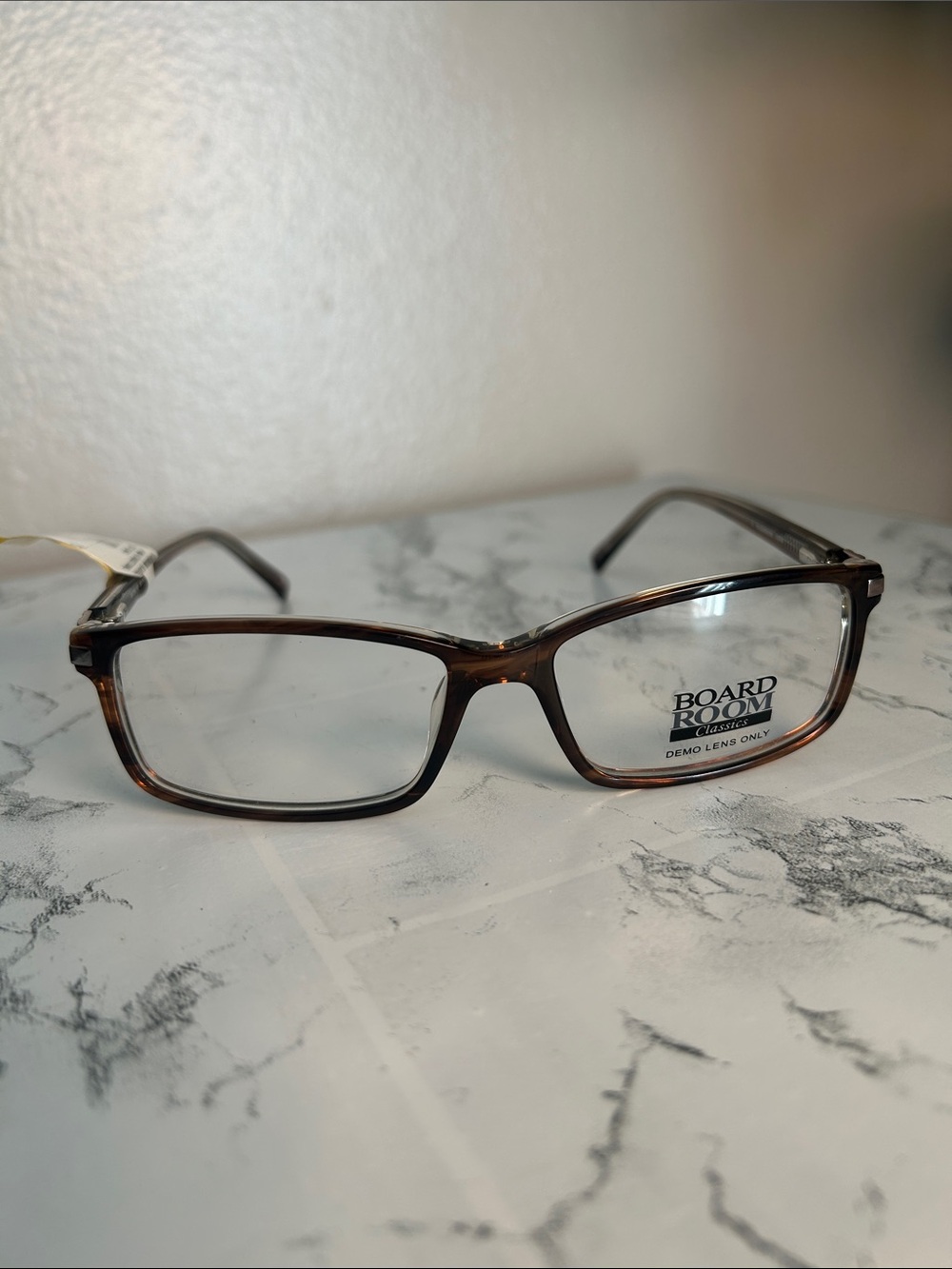 Boardroom classics mens traditional 5516 brown eyeglasses frames